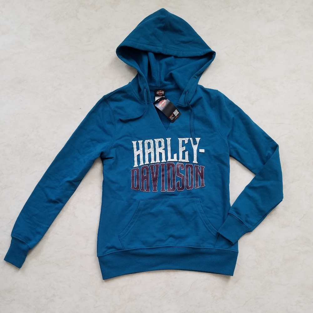 Harley-Davidson Blue Hoodie